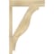 Ekena Millwork Funston Block Rough Sawn Outlooker, Douglas Fir, 6"W x 24"D x 36"H OUT06X24X36FST05RDF - alternate 3
